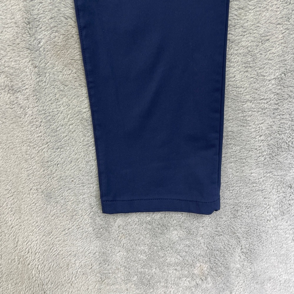 Rhone Pants Men 30x33 Blue Commuter Slim Fit Performance Chino Stretch Trousers - Picture 3 of 15